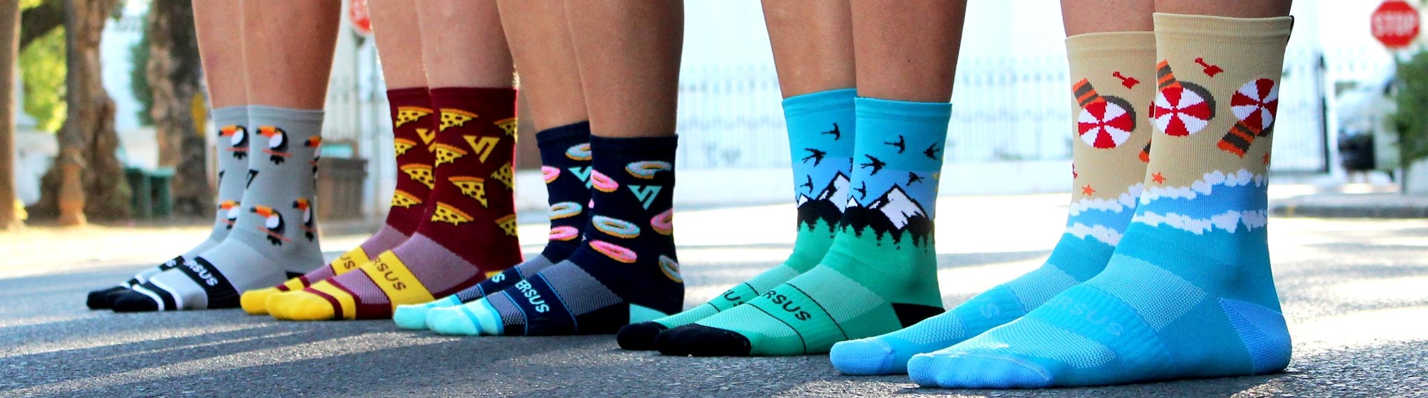 sportovní ponožky versus socks versussocks.cz